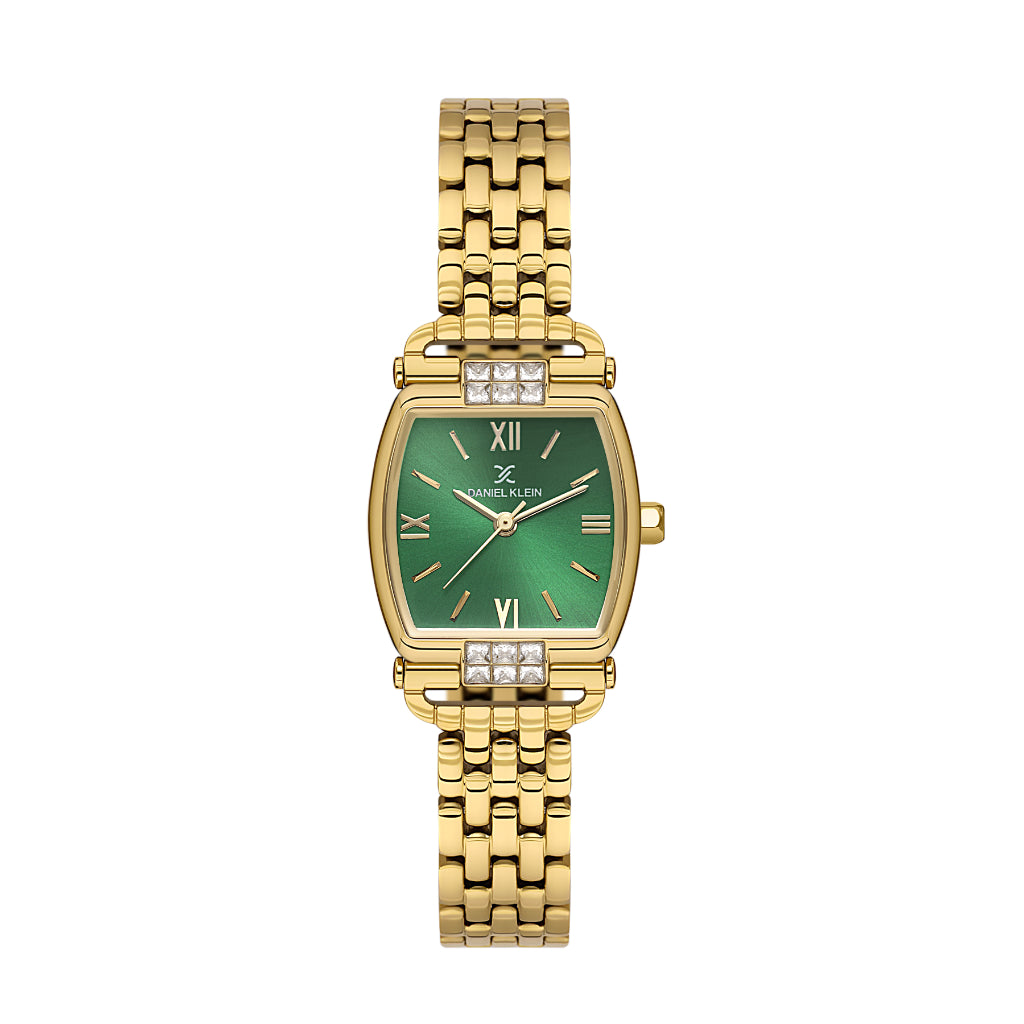 Daniel Klein Premium Gold Stainless Steel Watch for Women DK.1.14281-3