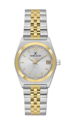 باير ساعات دانيال كلاين فضية وذهبية من ستانلس ستيل للأزواج DK.1.14283-3