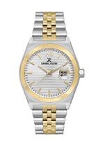 باير ساعات دانيال كلاين فضية وذهبية من ستانلس ستيل للأزواج DK.1.14283-3