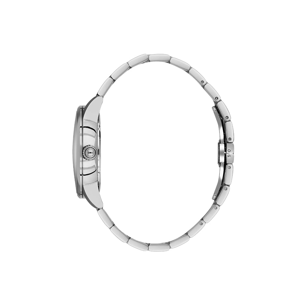 Daniel Klein Skeleton Silver Stainless Steel Automatic Watch for Men DK.1.14284-4