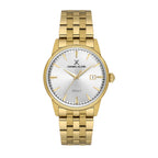 Daniel Klein Steely Gold Stainless Steel Watch for Men DK.1.14286-5