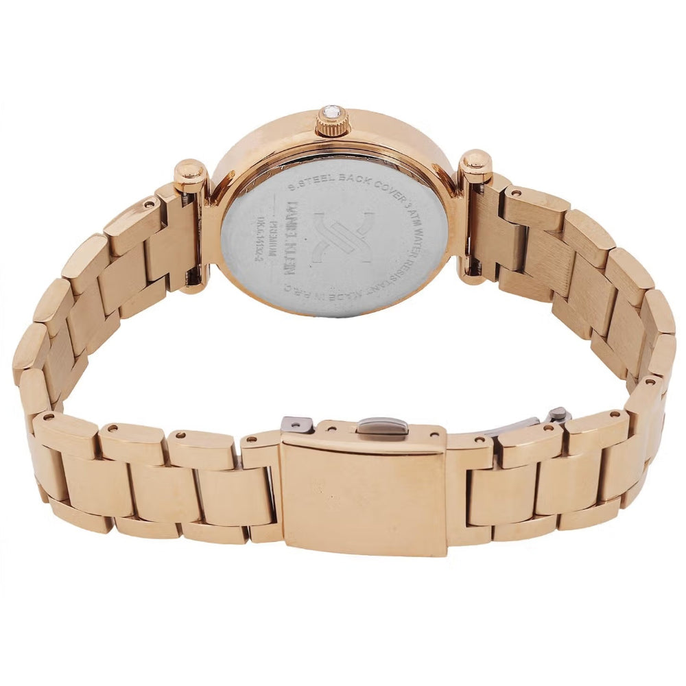 Daniel Klein Premium Rose Gold Stainless Steel Watch for Women DK.6.14132-5