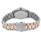Daniel Klein Premium Silver and Rose Gold Stainless Steel Watch for Women DK.6.14133-6