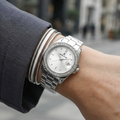Daniel Klein Premium Silver Stainless Steel Watch for Women DK.6.14134-1