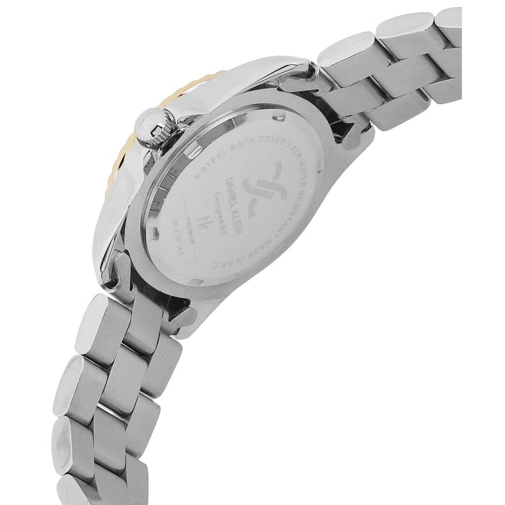 Daniel Klein Stainless Steel Silver and Gold Watch for Women DK.6.14134-3