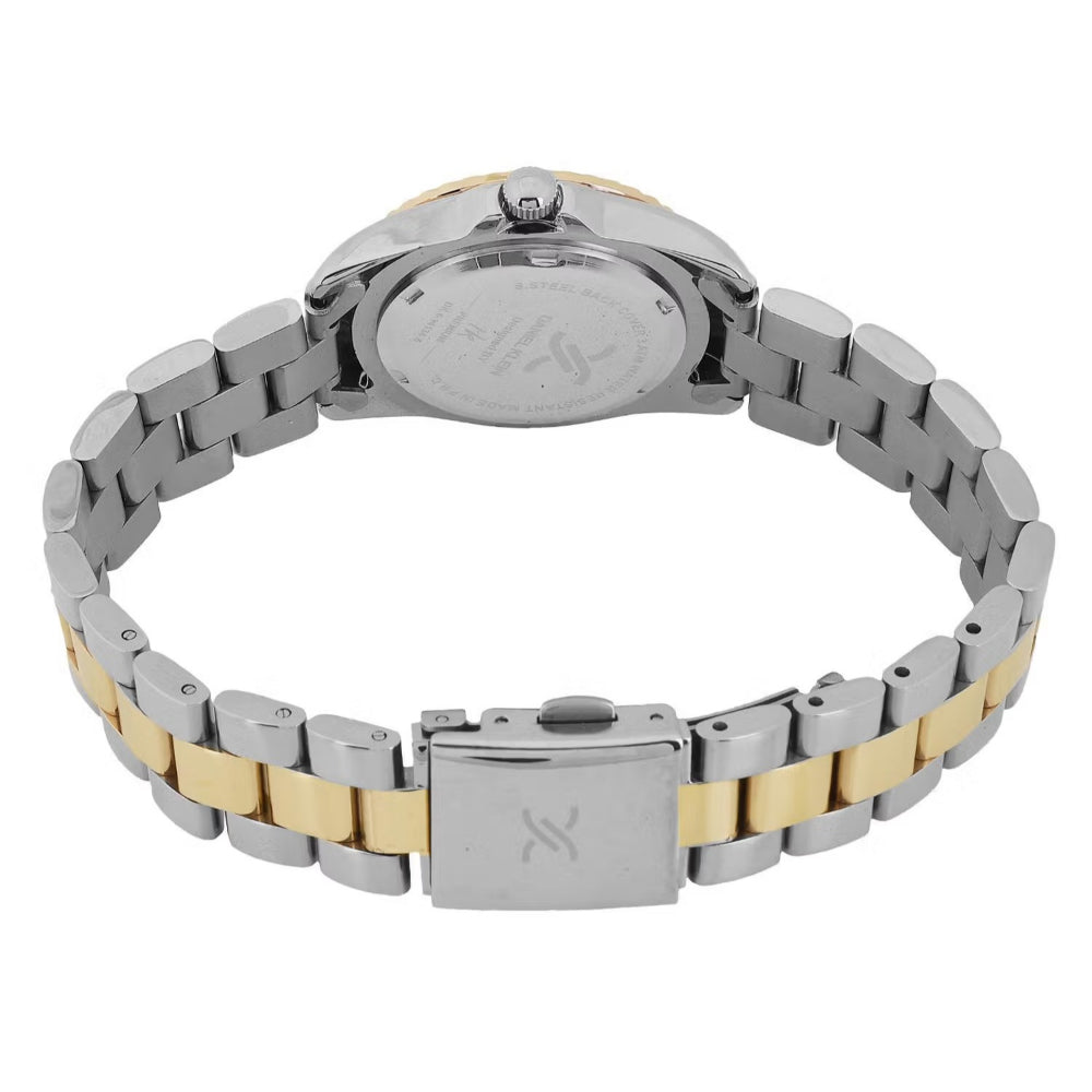 Daniel Klein Stainless Steel Silver and Gold Watch for Women DK.6.14134-3