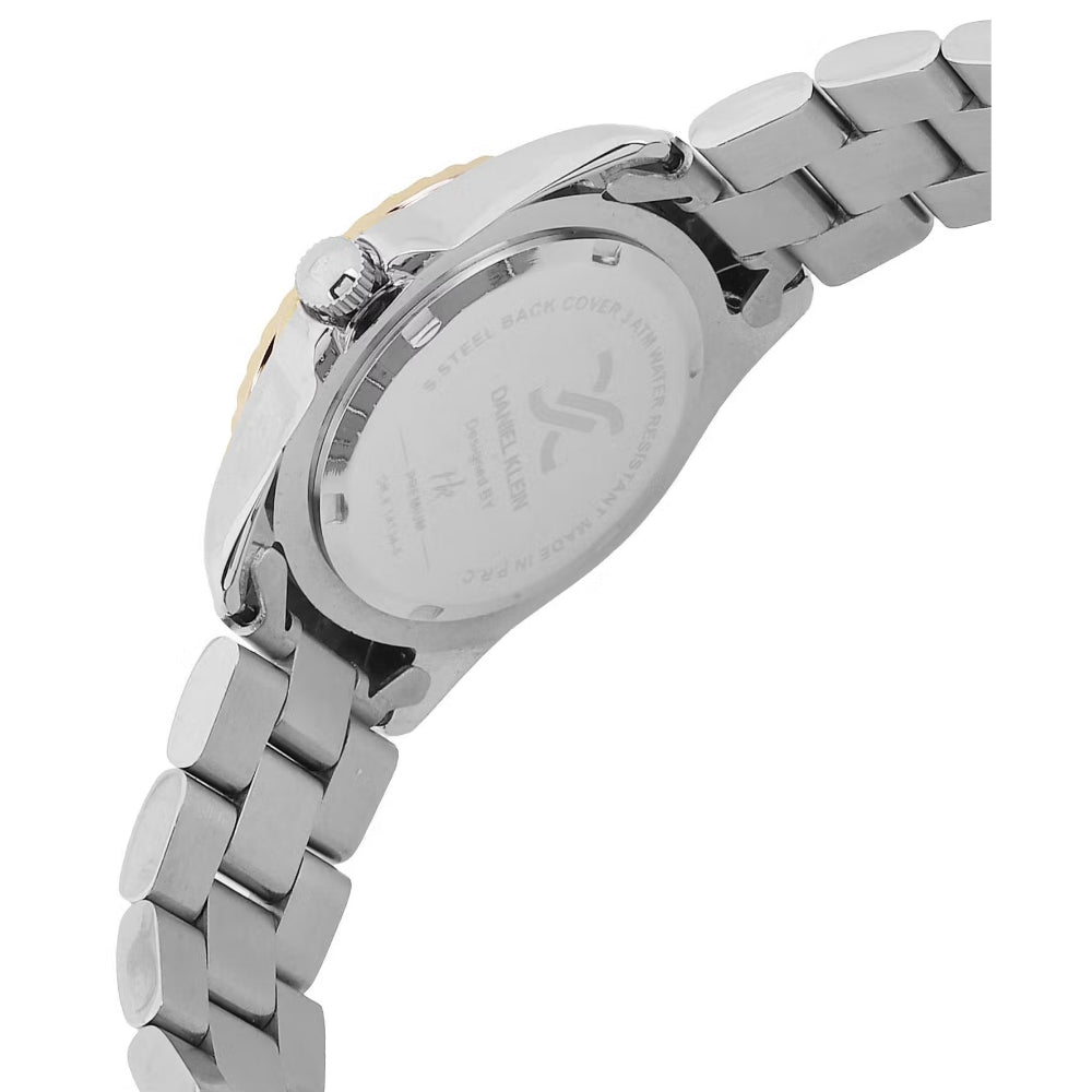 Daniel Klein Stainless Steel Silver and Gold Watch for Women DK.6.14134-4