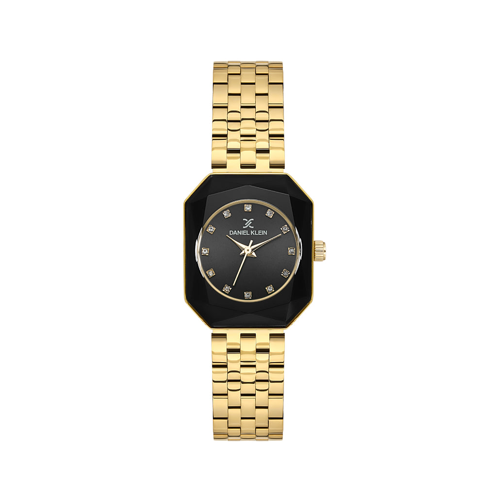 Daniel Klein Premium Gold Stainless Steel Watch for Women DK.6.14182-3