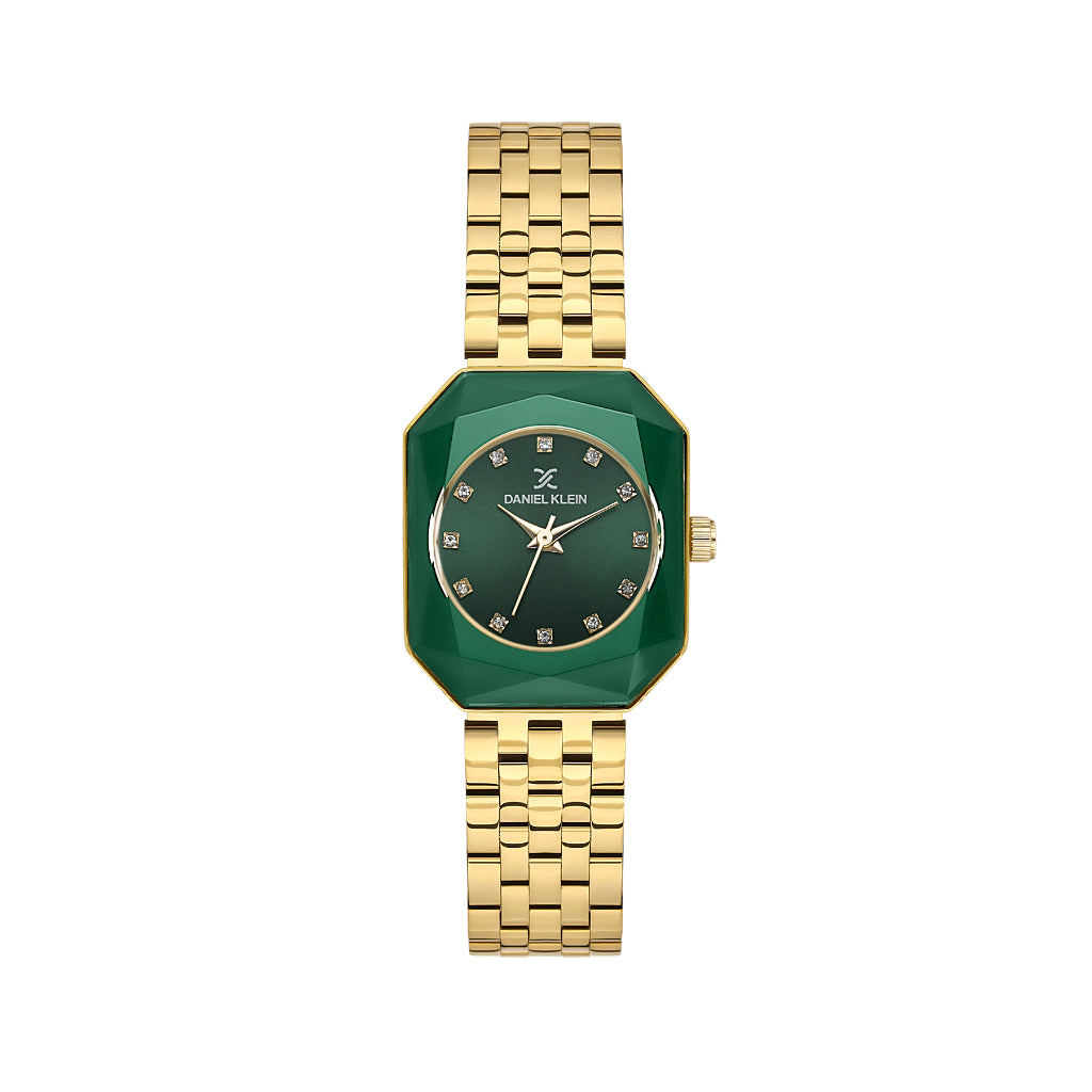 Daniel Klein Premium Gold Stainless Steel Watch for Women DK.6.14182-4