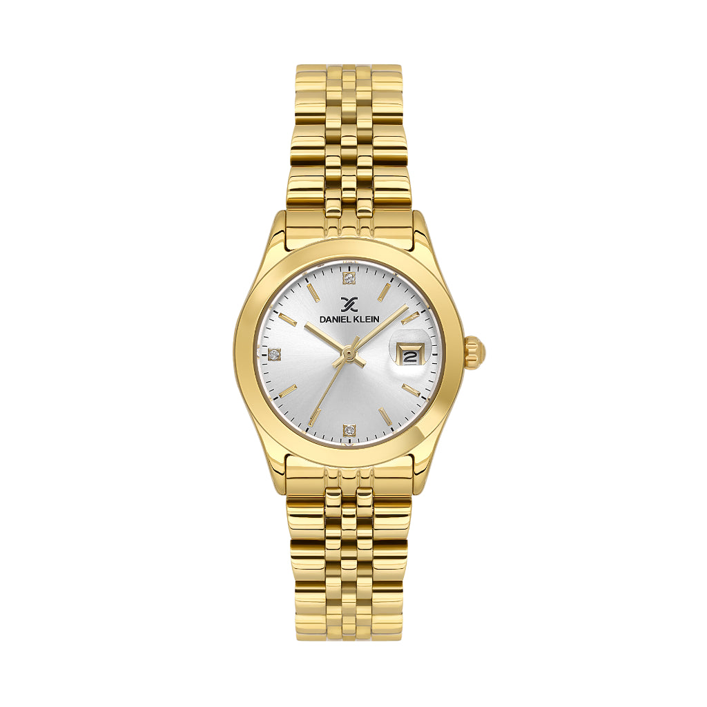 Daniel Klein Premium Gold Stainless Steel Watch for Women DK.6.14183-2