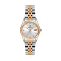 Daniel Klein Premium Silver and Rose Gold Stainless Steel Watch for Women DK.6.14183-6
