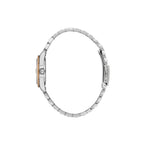 Daniel Klein Premium Silver and Rose Gold Stainless Steel Watch for Women DK.6.14183-6