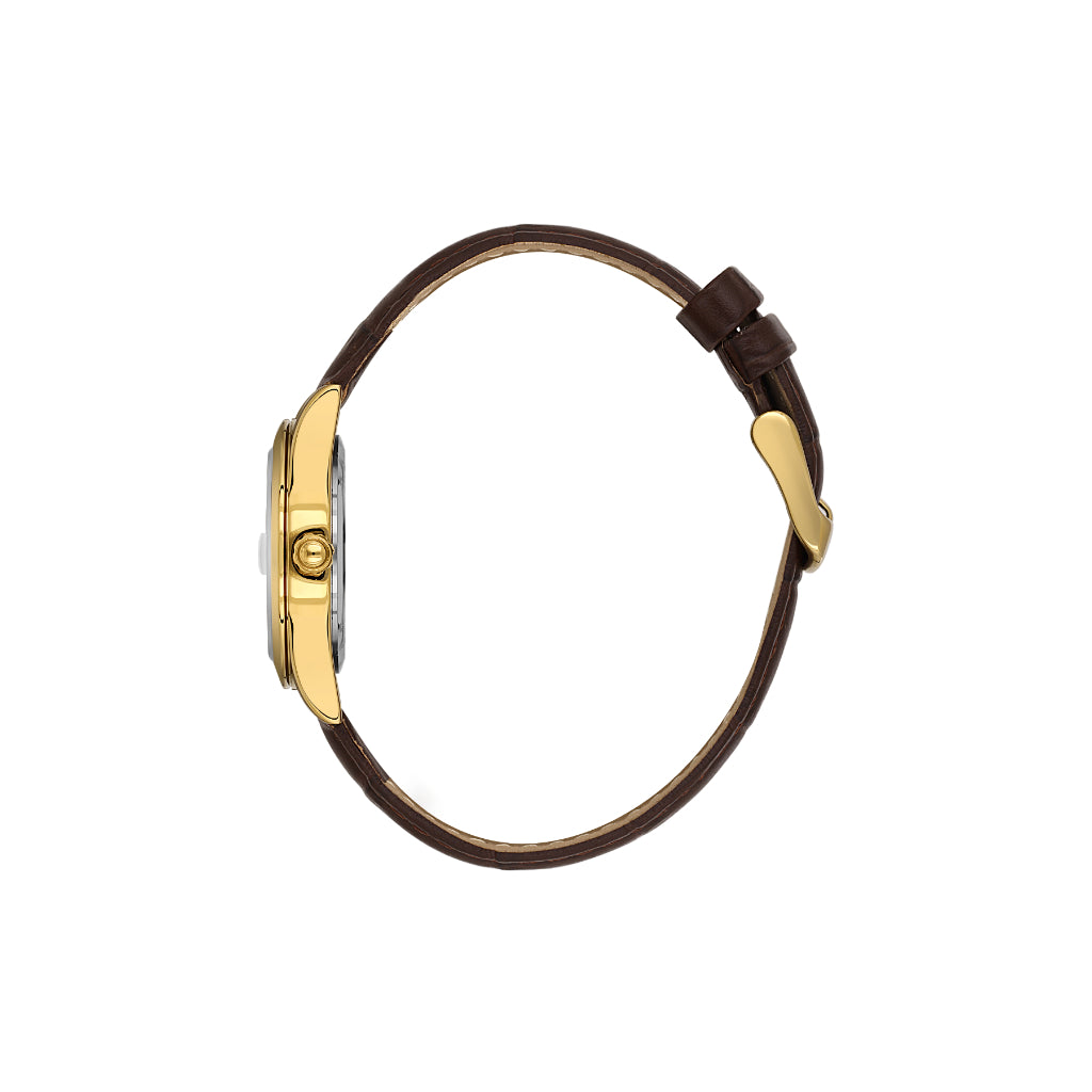 Daniel Klein Premium Dark Brown Leather Watch for Women DK.6.14184-2