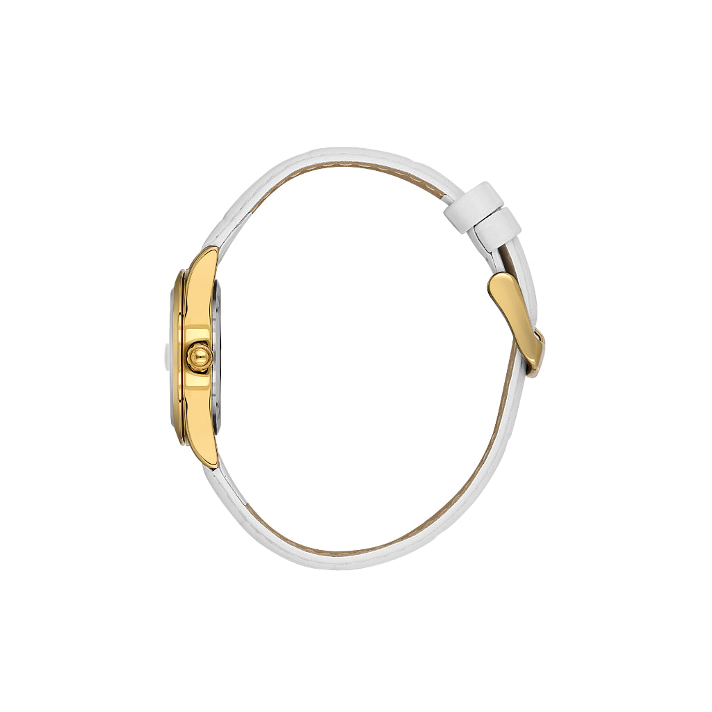 Daniel Klein Premium White Leather Watch for Women DK.6.14184-3
