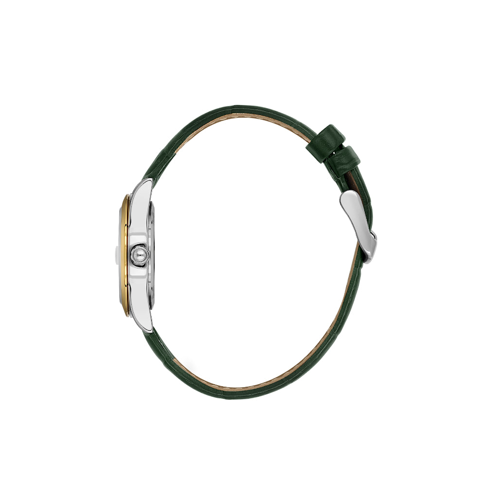 Daniel Klein Premium Green Leather Watch for Women DK.6.14184-4