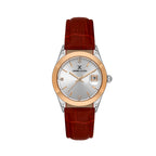 Daniel Klein Premium Red Leather Watch for Women DK.6.14184-5