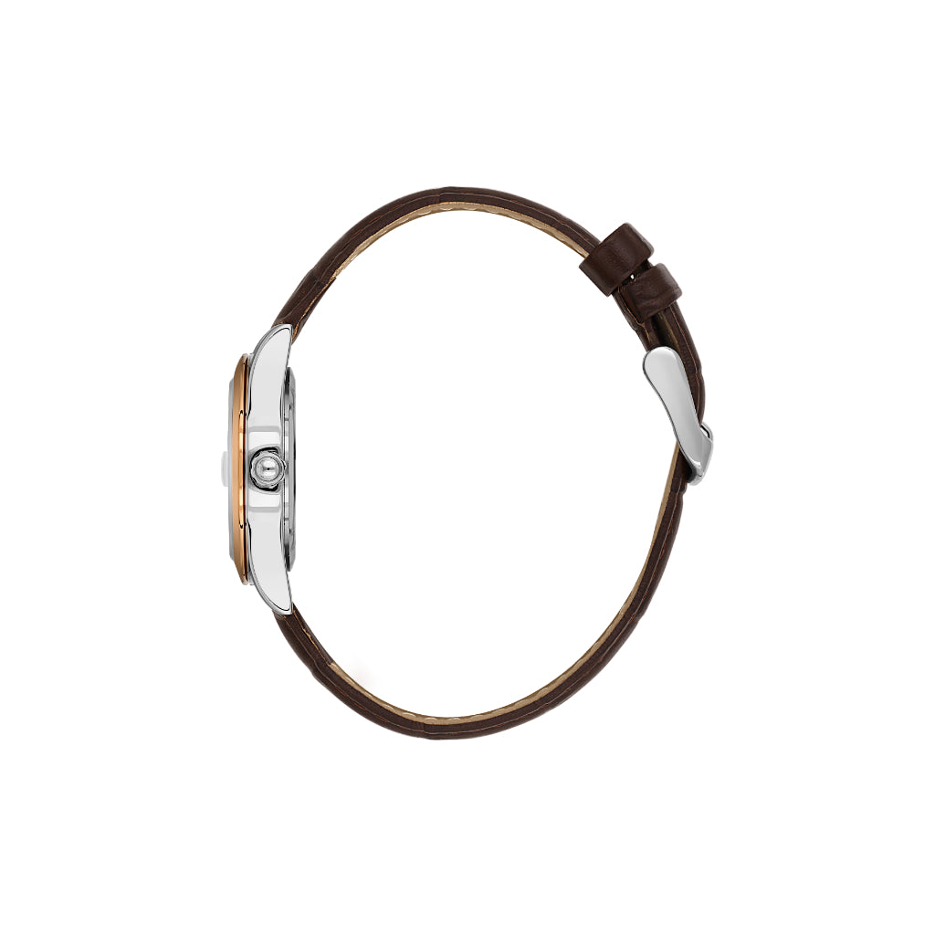 Daniel Klein Premium Brown Leather Watch for Women DK.6.14184-6