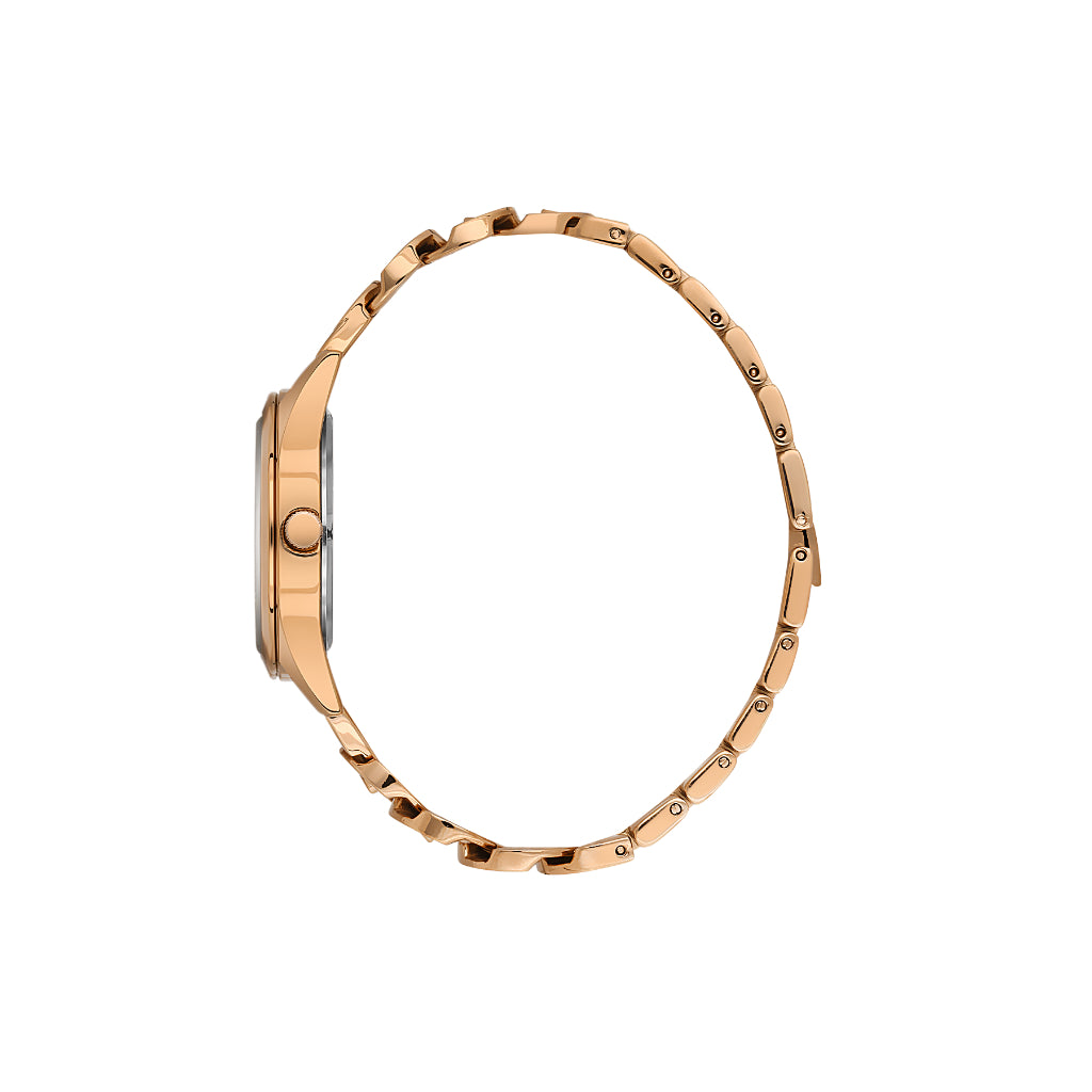 Daniel Klein Premium Rose Gold Stainless Steel Watch for Women DK.6.14185-5