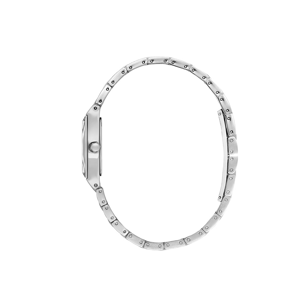 Daniel Klein Premium Silver and Rose Gold Stainless Steel Watch for Women DK.6.14186-6