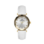 Daniel Klein Premium White Leather Watch for Women DK.6.14188-2