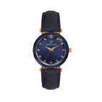 Daniel Klein Premium Blue Leather Watch for Women DK.6.14188-5