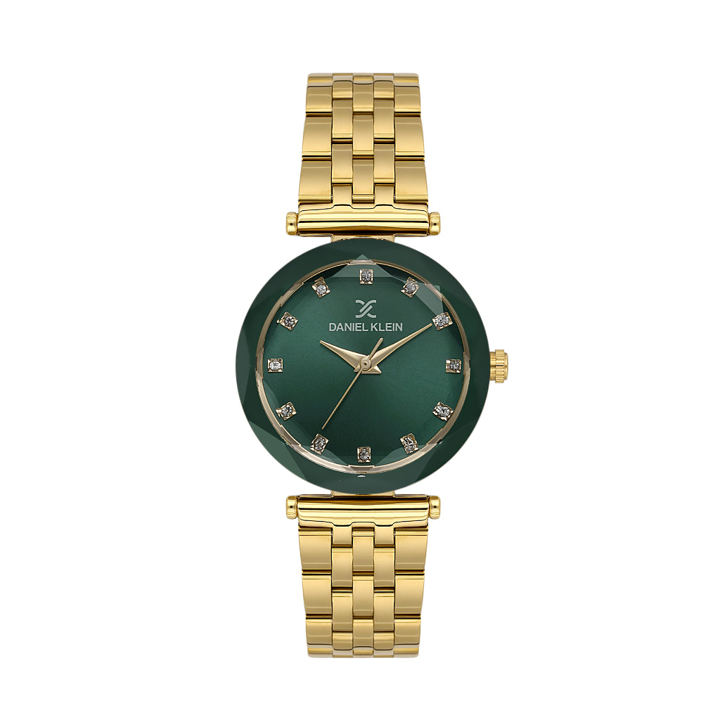 Daniel Klein Premium Gold Stainless Steel Watch for Women DK.6.14189-3