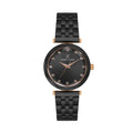 Daniel Klein Premium Black Stainless Steel Watch for Women DK.6.14189-6