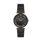 Daniel Klein Premium Black Stainless Steel Watch for Women DK.6.14189-6