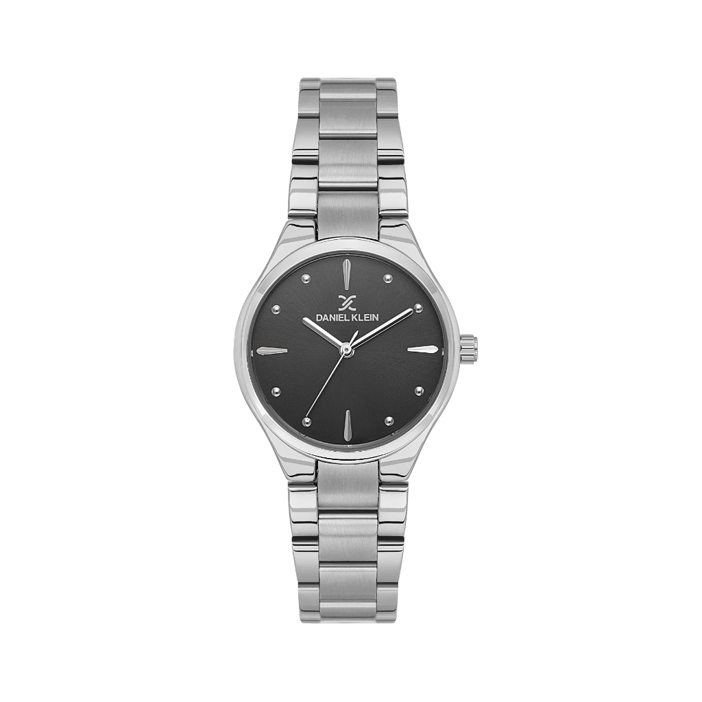 Daniel Klein Premium Silver Stainless Steel Watch for Women DK.6.14190-2