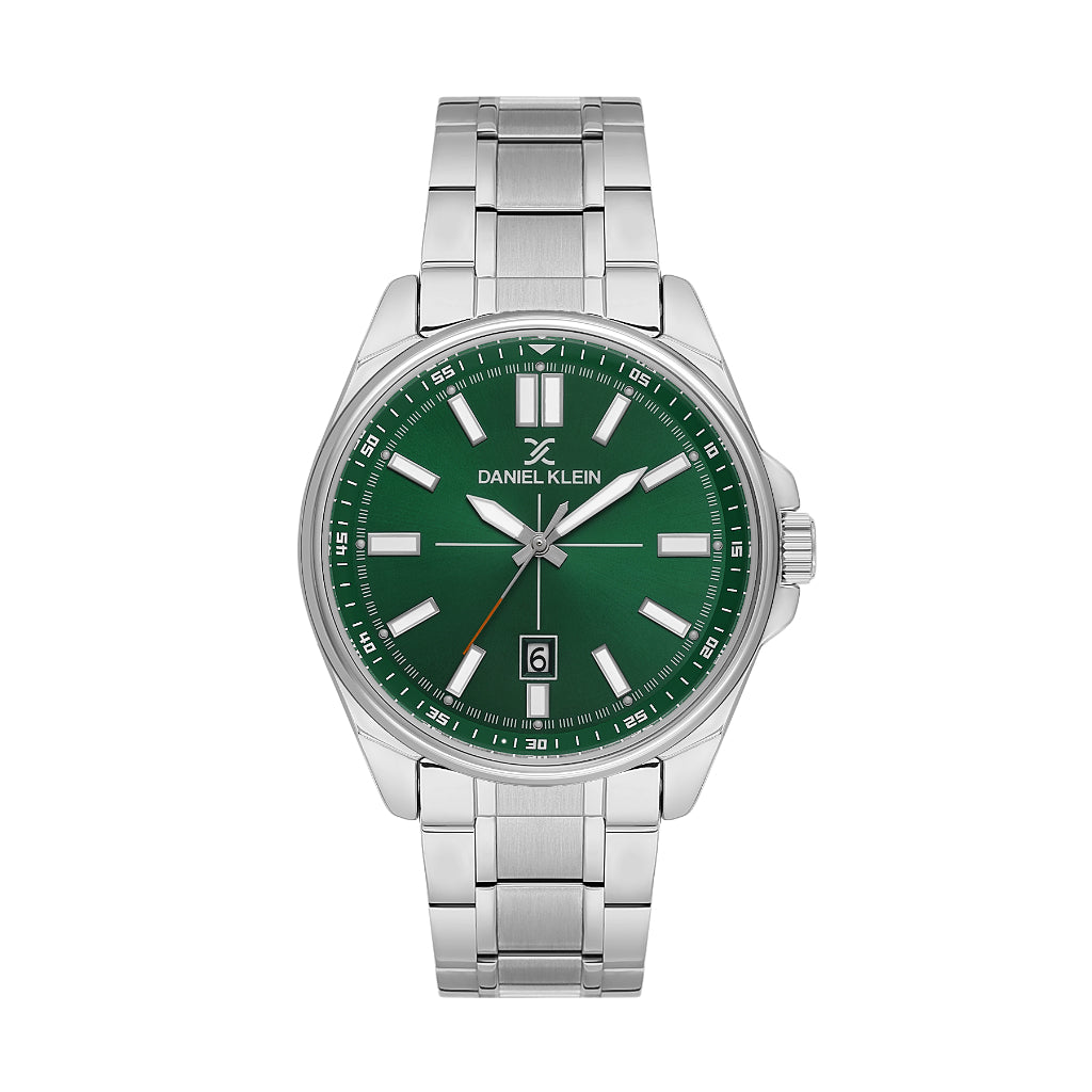 Daniel Klein Premium Silver Stainless Steel Watch for Men DK.6.14202-4