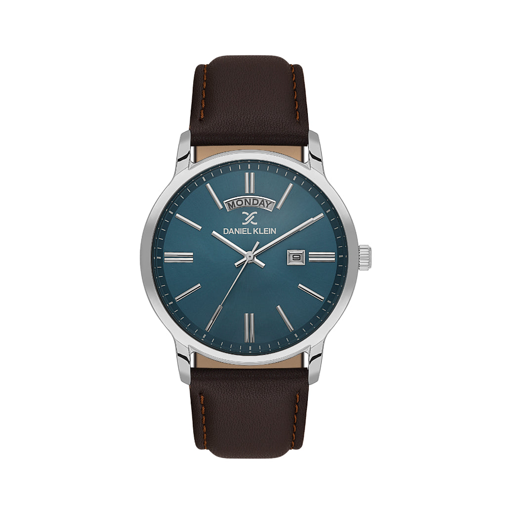 Daniel Klein Premium Dark Brown Stainless Steel Watch for Men DK.6.14204-3