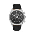 Daniel Klein Exclusive Black Leather Watch for Men DK.6.14260-2
