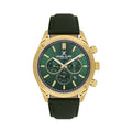 Daniel Klein Exclusive Dark Green Leather Watch for Men DK.6.14260-4