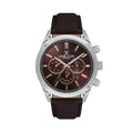 Daniel Klein Exclusive Dark Brown Leather Watch for Men DK.6.14260-5