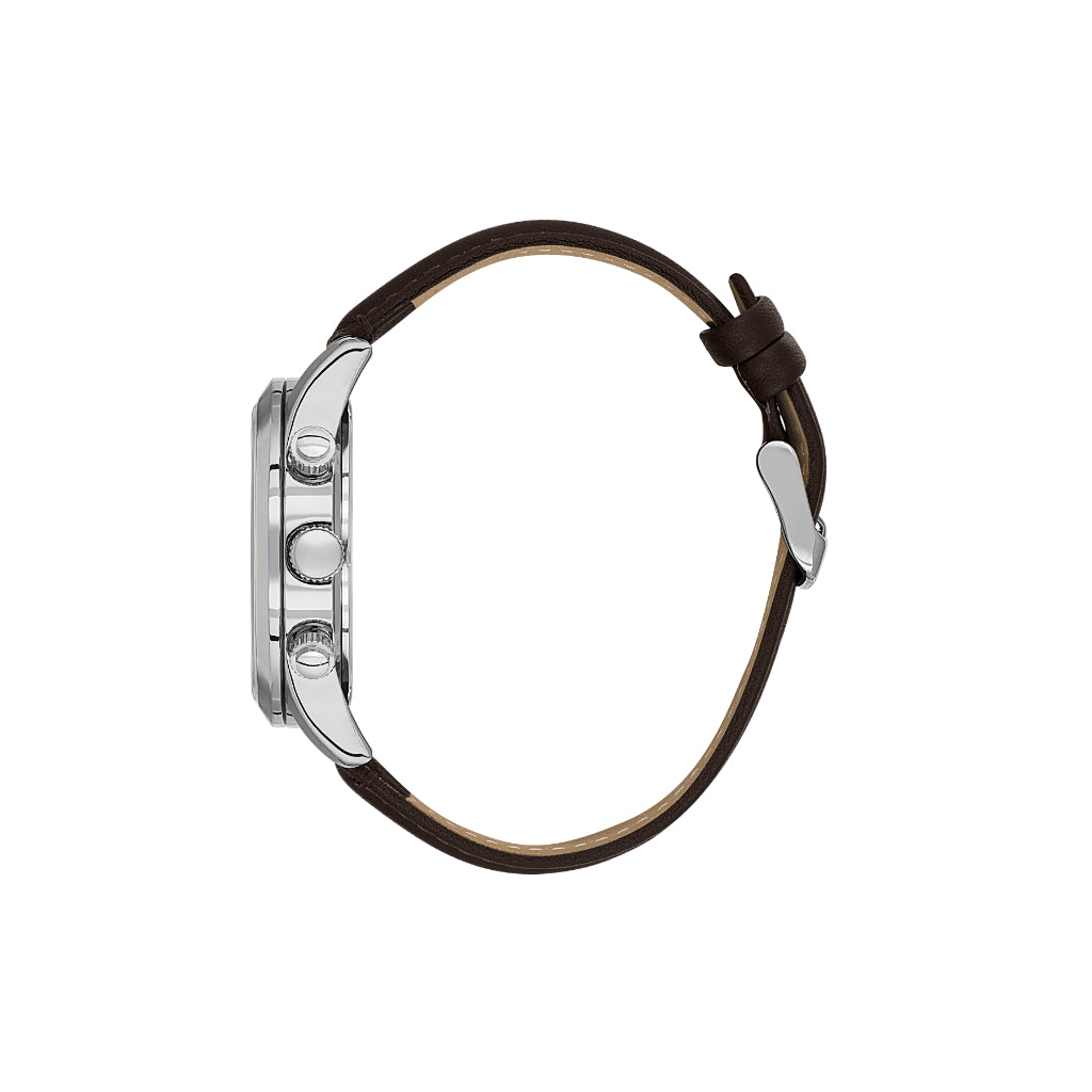 Daniel Klein Exclusive Dark Brown Leather Watch for Men DK.6.14260-5