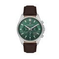 Daniel Klein Exclusive Dark Brown Leather Watch for Men DK.6.14262-4