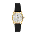 Daniel Klein Arcadia Black Leather Watch for Women DK.6.14274-4
