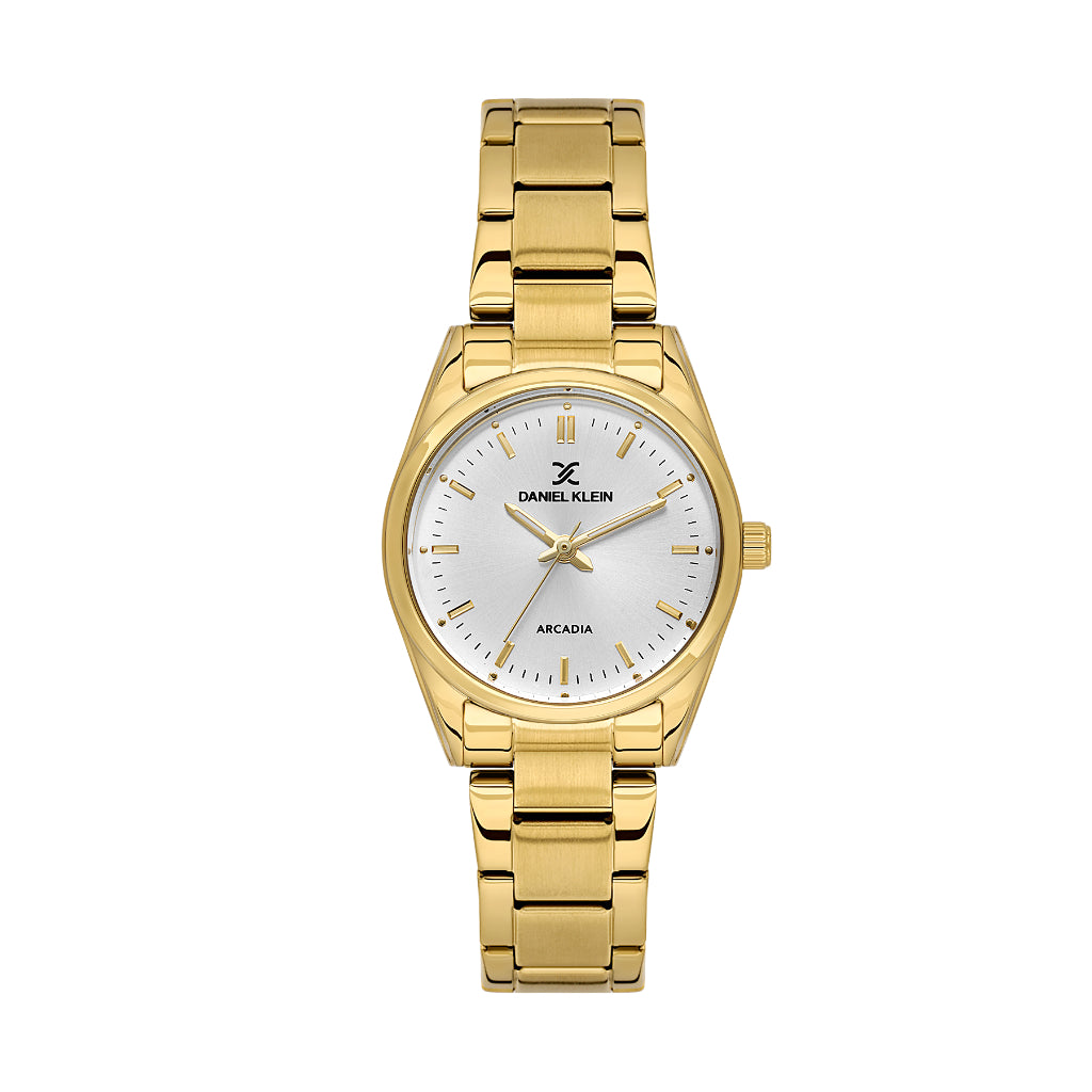 Daniel Klein Arcadia Gold Stainless Steel Watch for Women DK.6.14275-2