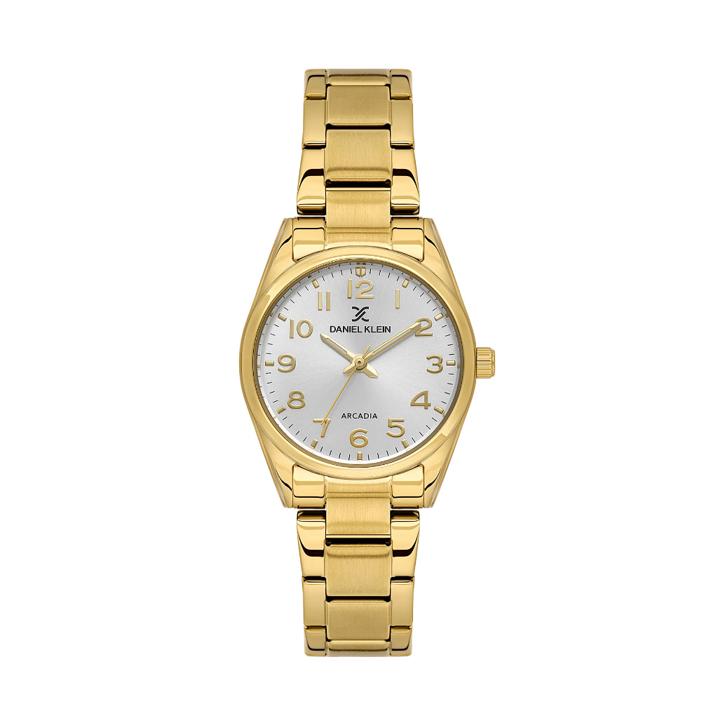 Daniel Klein Arcadia Gold Stainless Steel Watch for Women DK.6.14275-6