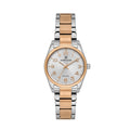 Daniel Klein Arcadia Silver and Rose Gold Stainless Steel Watch for Women DK.6.14275-8
