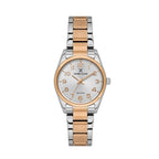 Daniel Klein Arcadia Silver and Rose Gold Stainless Steel Watch for Women DK.6.14275-8