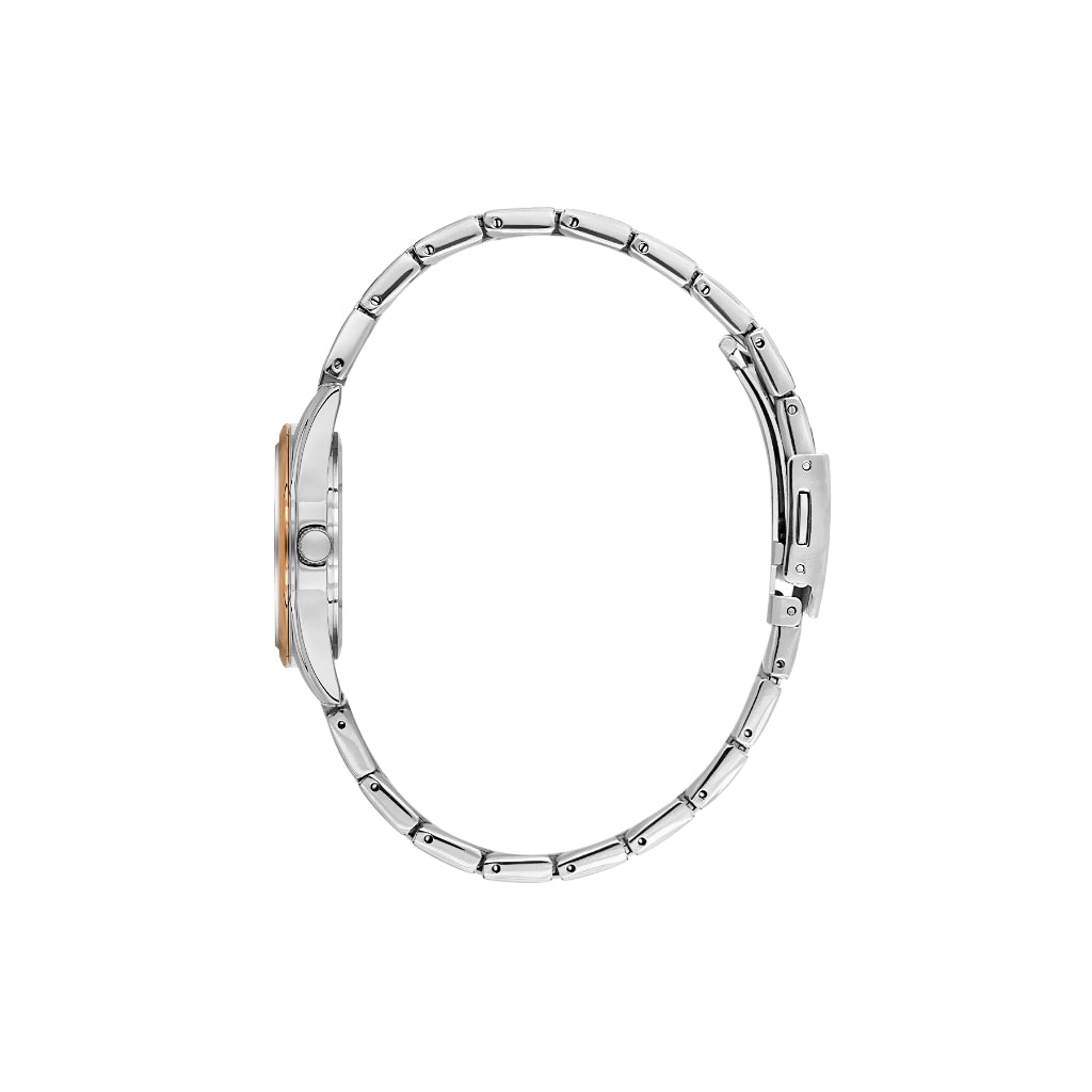 Daniel Klein Arcadia Silver and Rose Gold Stainless Steel Watch for Women DK.6.14275-8