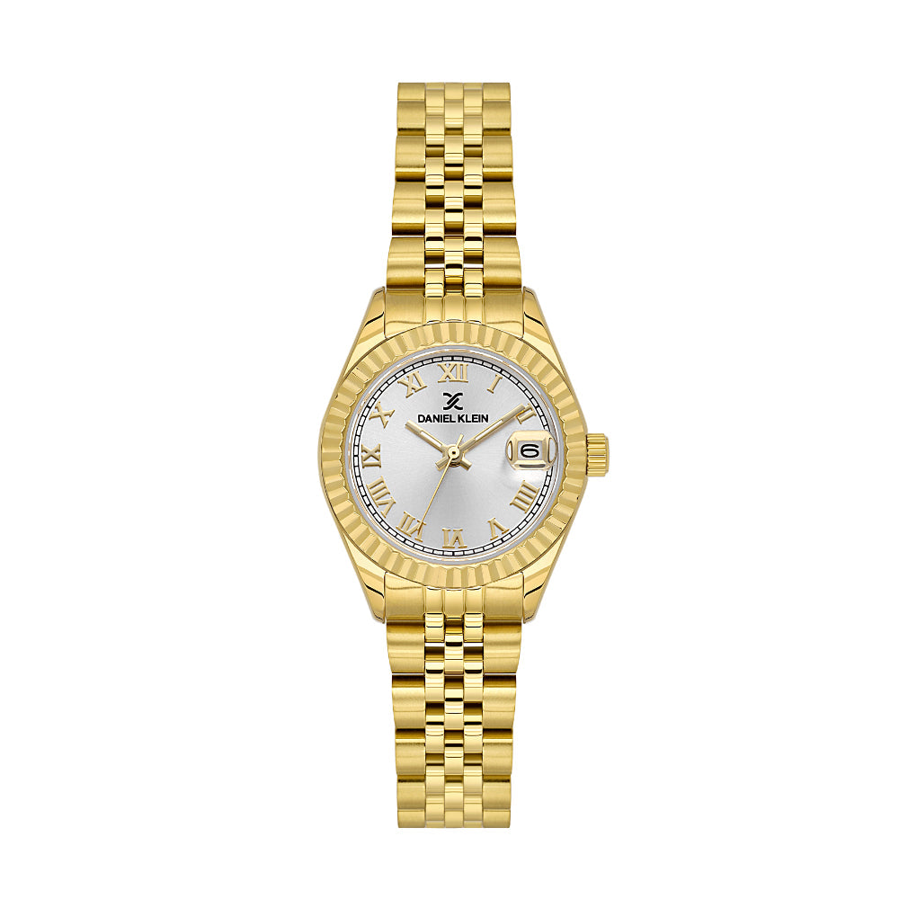 Daniel Klein Premium Gold Stainless Steel Watch for Women DK.1.14097-2