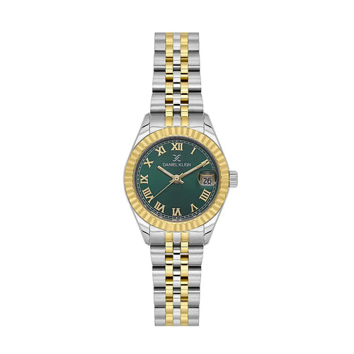 Daniel Klein Premium Silver and Rose Gold Stainless Steel Watch for Women DK.1.14097-4 - Daniel Klein Saudi Arabia