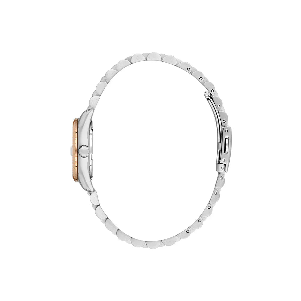 Daniel Klein Premium Silver and Rose Gold Stainless Steel Watch for Women DK.1.14097-6 - Daniel Klein Saudi Arabia