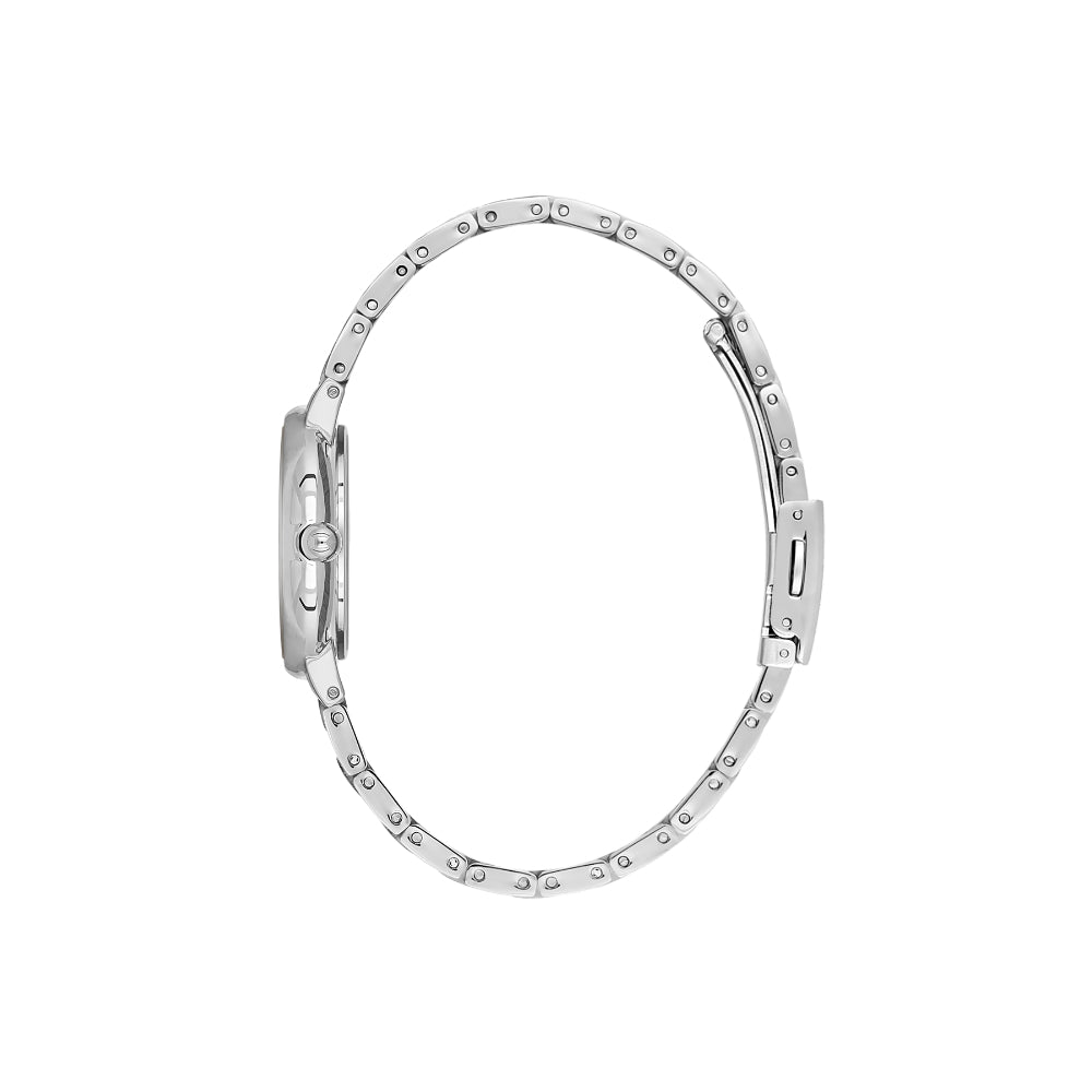 Daniel Klein Premium Silver Stainless Steel Watch for Women DK.1.14100-3