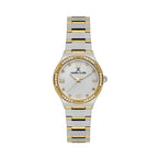 دانيال كلاين ساعة فضي وذهبي من ستانلس ستيل للنساء DK.1.14101-3