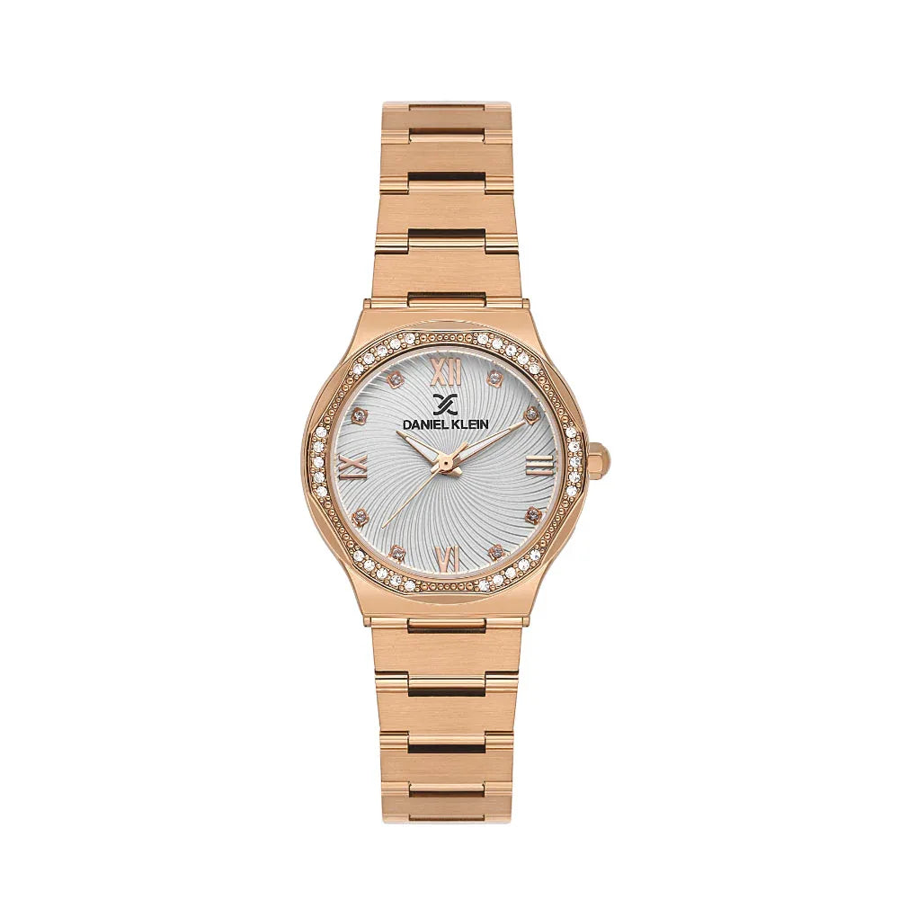 Daniel Klein Premium Rose Gold Stainless Steel Watch for Women DK.1.14101-5 - Daniel Klein Saudi Arabia