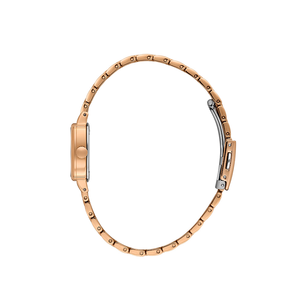 دانيال كلاين ساعة ستانلس ستيل ذهبي وردي للنساء DK.1.14102-5