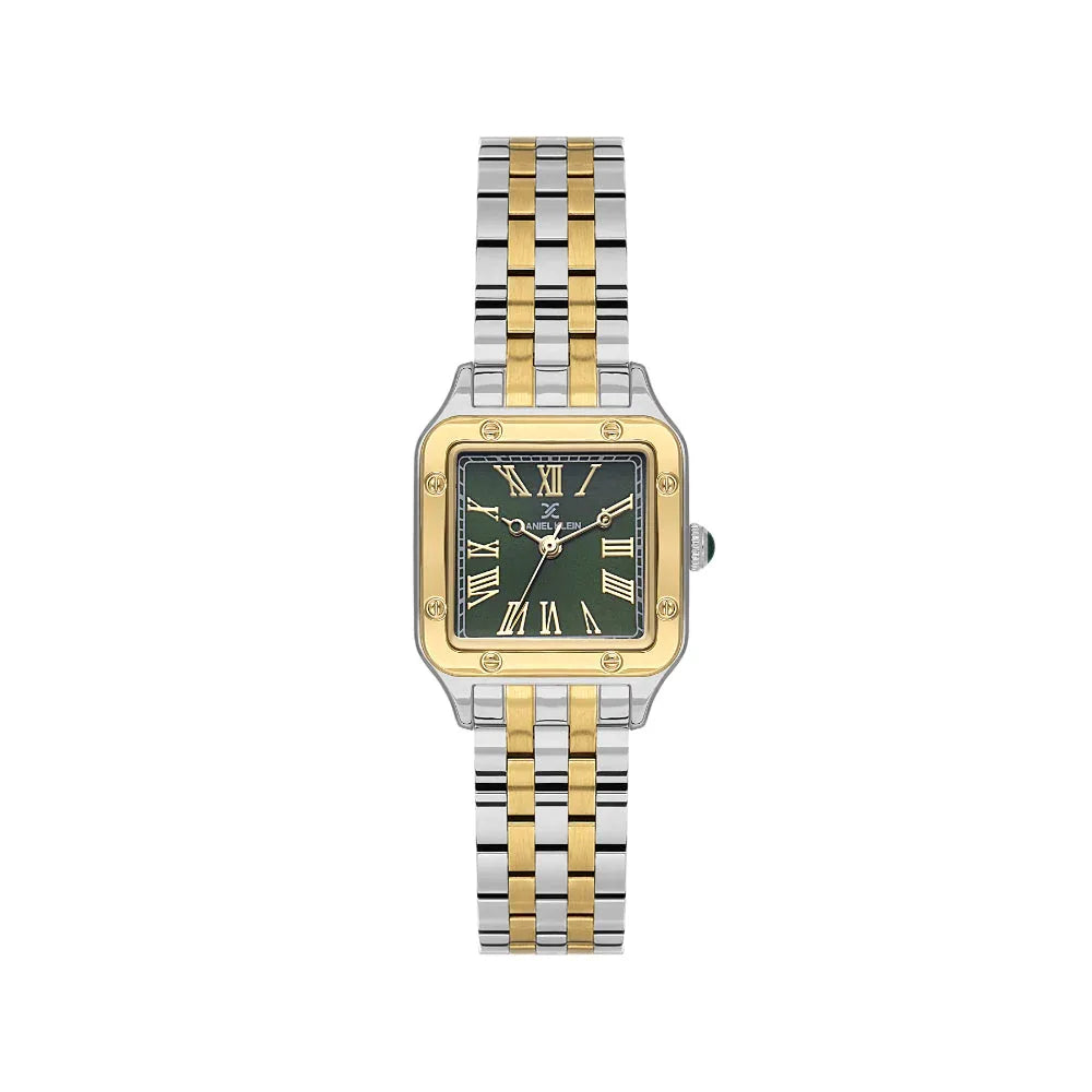 Daniel Klein Premium Silver and Gold Stainless Steel Watch for Women DK.1.14104-5 - Daniel Klein Saudi Arabia